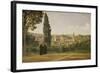 View of Florence from the Boboli Gardens, about 1835/40-Jean-Baptiste-Camille Corot-Framed Giclee Print