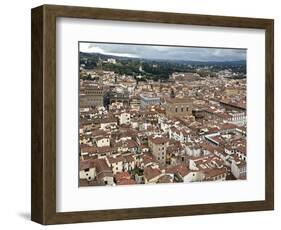 View of Florence from the Dome of Filippo Brunelleschi, Florence, UNESCO World Heritage Site, Tusca-Godong-Framed Photographic Print