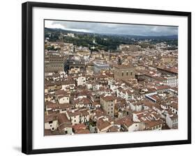 View of Florence from the Dome of Filippo Brunelleschi, Florence, UNESCO World Heritage Site, Tusca-Godong-Framed Photographic Print