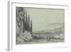 View of Florence with the Duomo in the Distance, 1839-null-Framed Giclee Print