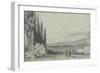 View of Florence with the Duomo in the Distance, 1839-null-Framed Giclee Print