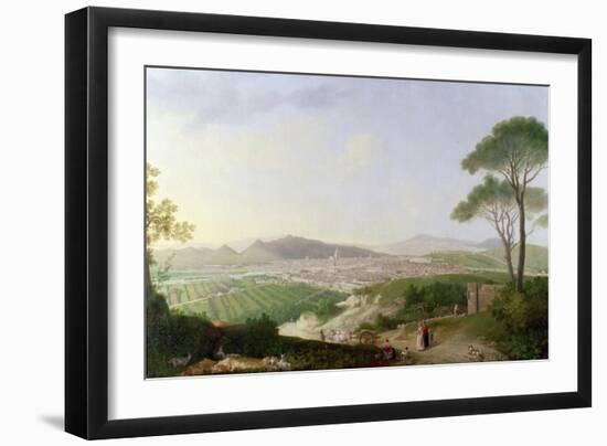 View of Florence-Thomas Patch-Framed Giclee Print