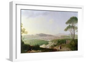 View of Florence-Thomas Patch-Framed Giclee Print