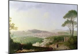 View of Florence-Thomas Patch-Mounted Giclee Print