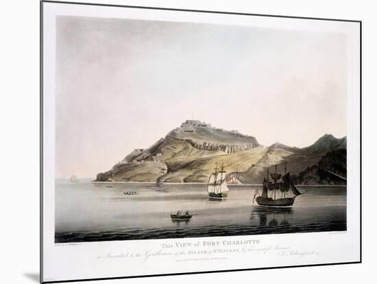 View of Fort Charlotte in the Island of St. Vincent, Engraved and Pub. by Francis Jukes…-Joseph Billinghurst-Mounted Giclee Print