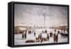 View of Fort Garry (Colour Litho)-English-Framed Stretched Canvas