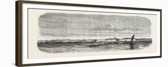 View of Fort Kinburn-null-Framed Premium Giclee Print