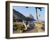 View of Fort on the Praia Vermelha and Sugarloaf Mountain, Urca, Rio de Janeiro, Brazil, South Amer-Karol Kozlowski-Framed Photographic Print