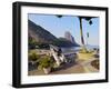 View of Fort on the Praia Vermelha and Sugarloaf Mountain, Urca, Rio de Janeiro, Brazil, South Amer-Karol Kozlowski-Framed Photographic Print