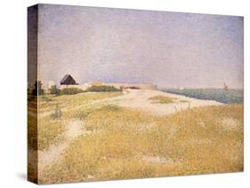 View of Fort Samson, 1885-Georges Seurat-Stretched Canvas