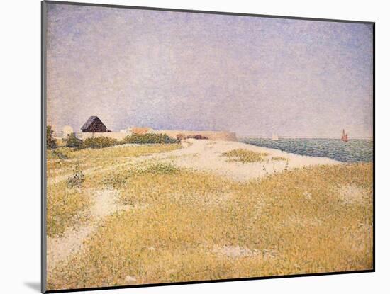 View of Fort Samson, 1885-Georges Seurat-Mounted Giclee Print