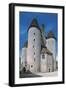 View of Fortified Chateau De Nemours, Ile-De-France, France, 12th Century-null-Framed Giclee Print