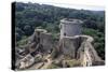 View of Fortified Chateau De Tonquedec, Brittany, France-null-Stretched Canvas