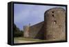 View of Fortified Chateau De Tonquedec, Brittany, France-null-Framed Stretched Canvas