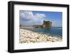 View of Fortress by Sea,, Naples, Campania, Italy-Massimo Borchi-Framed Photographic Print