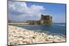 View of Fortress by Sea,, Naples, Campania, Italy-Massimo Borchi-Mounted Photographic Print