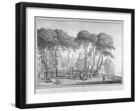 View of Fountain Court, Middle Temple, City of London, 1752-Henry Fletcher-Framed Giclee Print