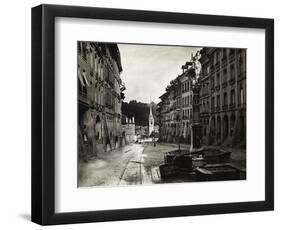 View of Fountain in Bern-null-Framed Photographic Print