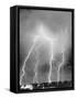 View of Four Bolts of Lightening-null-Framed Stretched Canvas