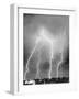 View of Four Bolts of Lightening-null-Framed Photographic Print