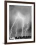 View of Four Bolts of Lightening-null-Framed Photographic Print