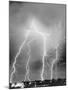 View of Four Bolts of Lightening-null-Mounted Photographic Print