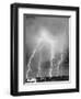 View of Four Bolts of Lightening-null-Framed Photographic Print