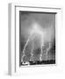 View of Four Bolts of Lightening-null-Framed Photographic Print