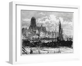 View of Frankfort-On-The-Main with the White Ladies Church in the Background-William Henry James Boot-Framed Giclee Print