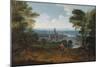 View of Frankfurt Am Main from the West, 18th Century-null-Mounted Giclee Print