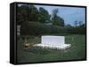 View of Franklin D. Roosevelt's Tombstone-null-Framed Stretched Canvas