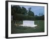 View of Franklin D. Roosevelt's Tombstone-null-Framed Photographic Print