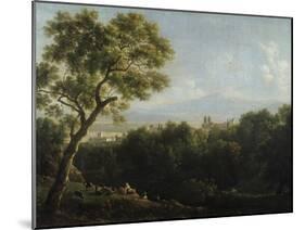 View of Frascati, 1820-Jean Joseph Xavier Bidauld-Mounted Giclee Print