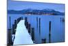 View of Frauen Island from the Shore of Lake Chiemsee, Bavaria, Germany, Europe-Miles Ertman-Mounted Photographic Print
