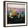 View of Frauenkirch and City at Night, Munich, Bavaria, Germany, Europe-null-Framed Photographic Print