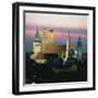 View of Frauenkirch and City at Night, Munich, Bavaria, Germany, Europe-null-Framed Photographic Print