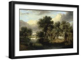 View of Fritton Decoy, Norfolk-James Stark-Framed Giclee Print