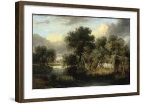 View of Fritton Decoy, Norfolk-James Stark-Framed Giclee Print