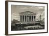 View of Front of Parthenon-null-Framed Giclee Print