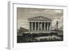 View of Front of Parthenon-null-Framed Giclee Print