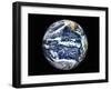 View of Full Earth Centered Over the Pacific Ocean-Stocktrek Images-Framed Photographic Print