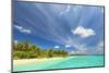 View of Funadoo Island from Funadovilligilli Island, Southern Maldives-Stuart Westmorland-Mounted Photographic Print