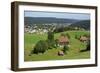 View of Furtwangen, Black Forest, Baden-Wurttemberg, Germany, Europe-Jochen Schlenker-Framed Photographic Print