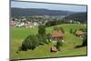 View of Furtwangen, Black Forest, Baden-Wurttemberg, Germany, Europe-Jochen Schlenker-Mounted Photographic Print