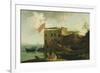 View of Gaiola, c.1770-90-Pierre Jacques Volaire-Framed Giclee Print