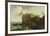 View of Gaiola, c.1770-90-Pierre Jacques Volaire-Framed Giclee Print