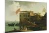 View of Gaiola, c.1770-90-Pierre Jacques Volaire-Mounted Giclee Print