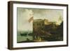 View of Gaiola, c.1770-90-Pierre Jacques Volaire-Framed Giclee Print