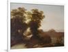 View of Gangolfo Castle, 1851-Giambattista Bassi-Framed Giclee Print