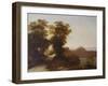 View of Gangolfo Castle, 1851-Giambattista Bassi-Framed Giclee Print